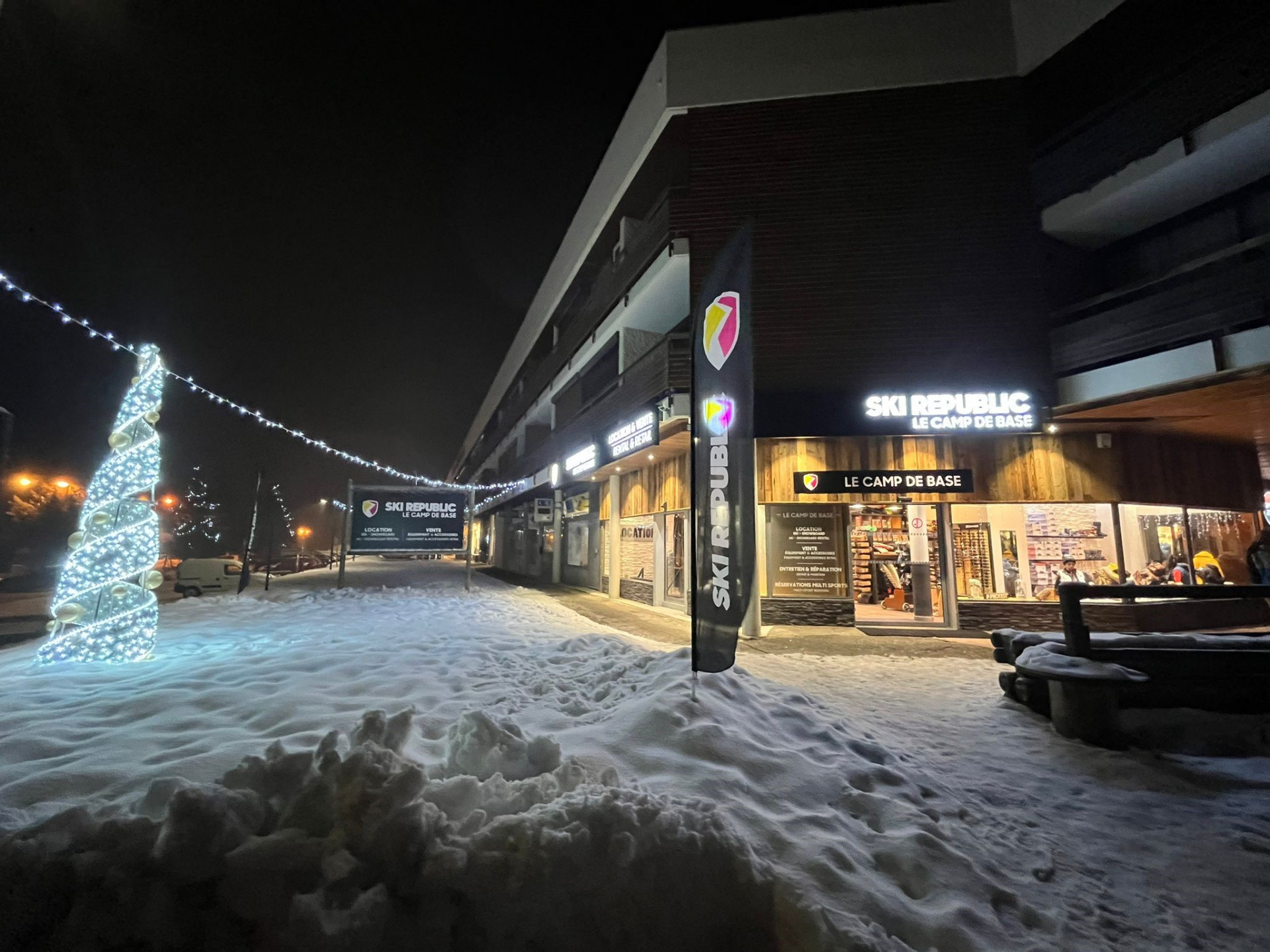 Ski republic - Base camp - © Ski republic - Camp de base Ski republic - Base camp