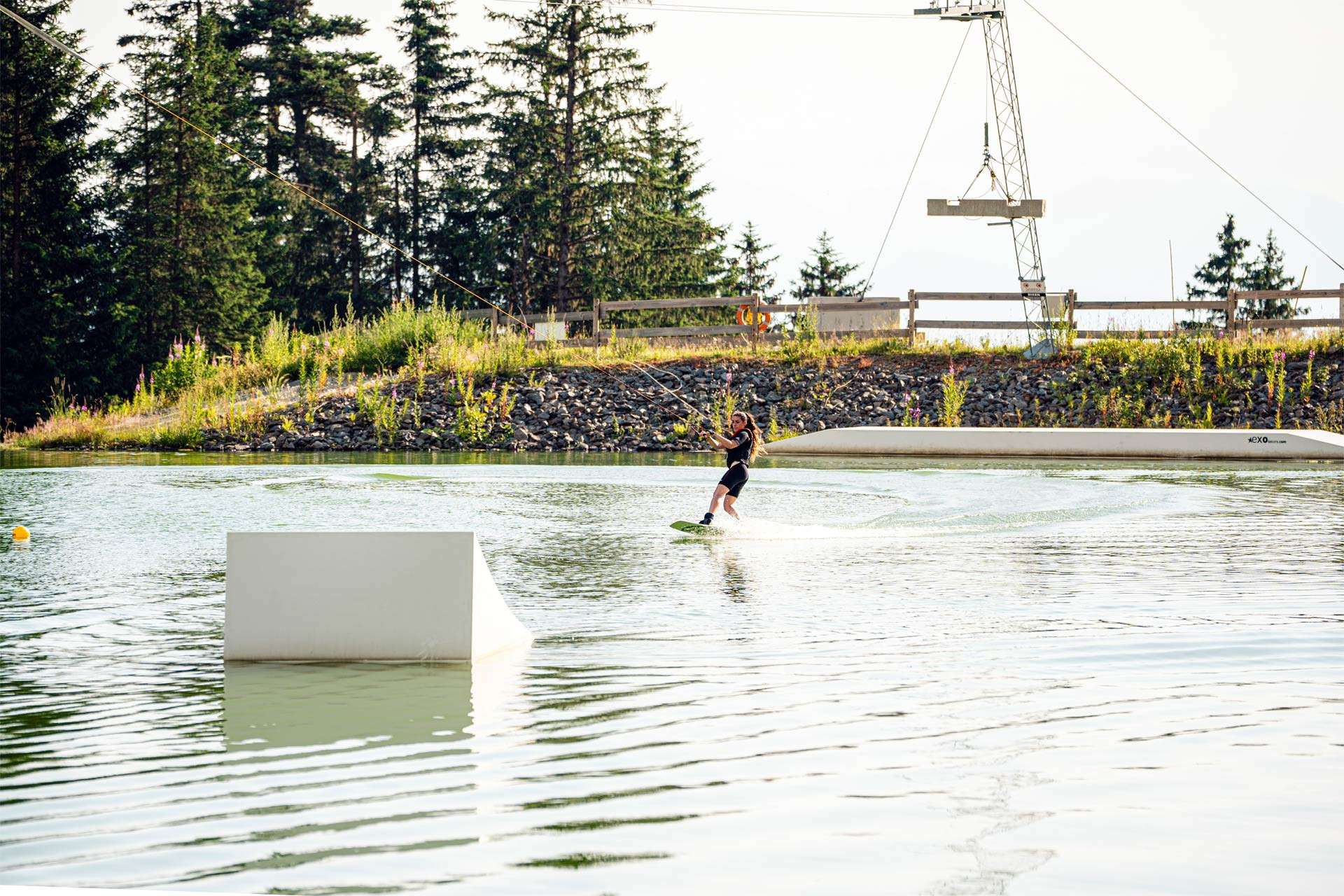 Water cableway Chamrousse - © Kilian Lahais Water cableway Chamrousse