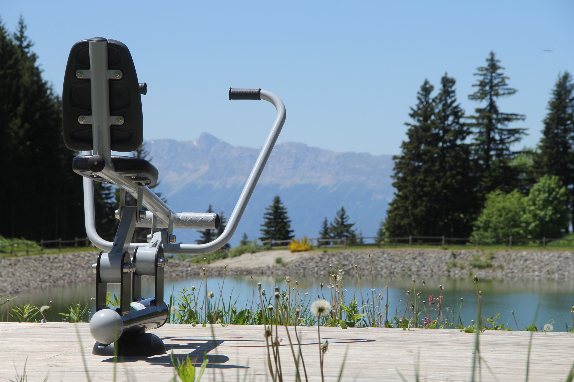 Gesundheitsparcours - © Gustin Masson Gesundheitsparcours