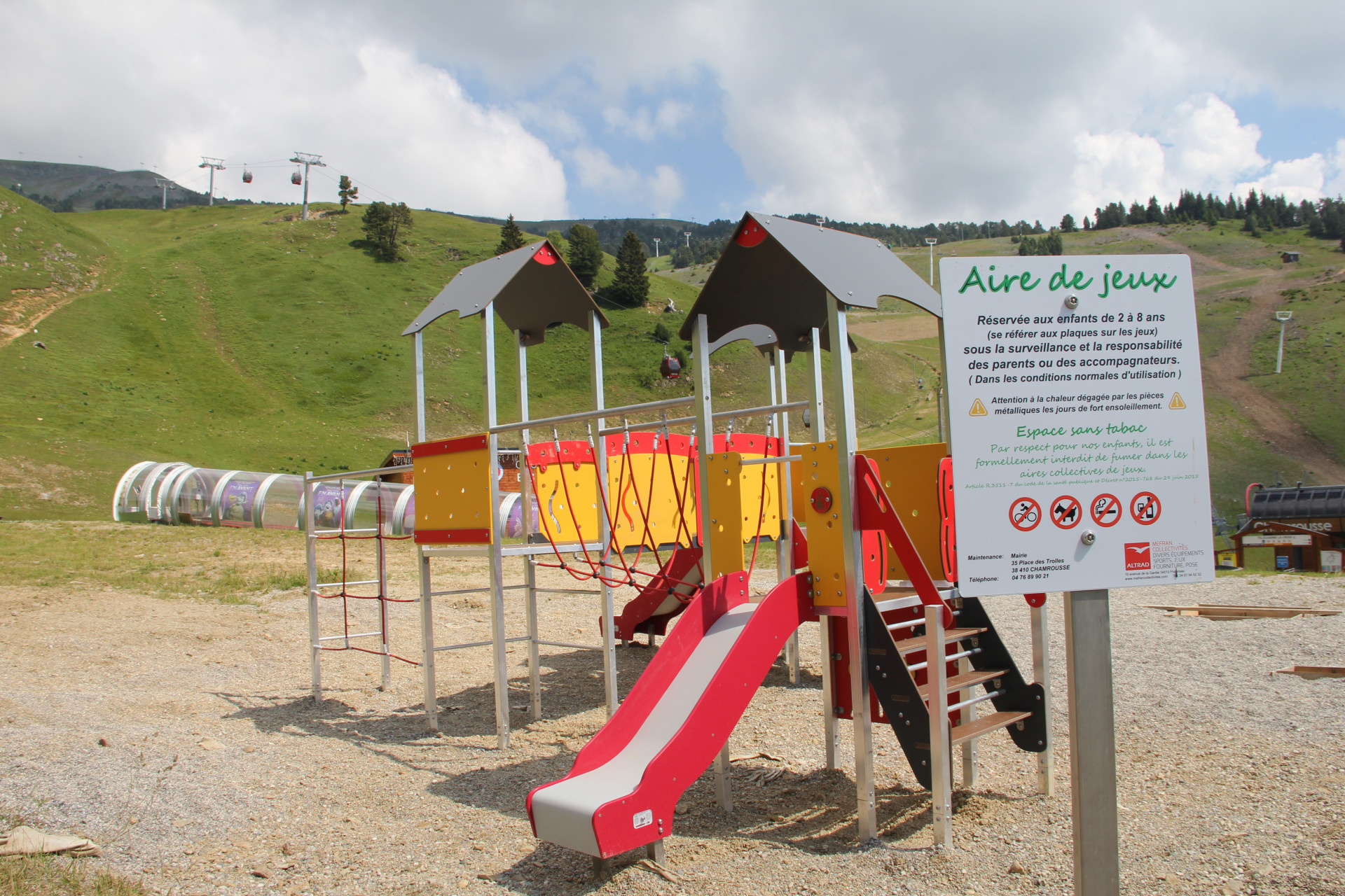 Jeux pour enfants - © CP - OT Chamrousse Jeux pour enfants