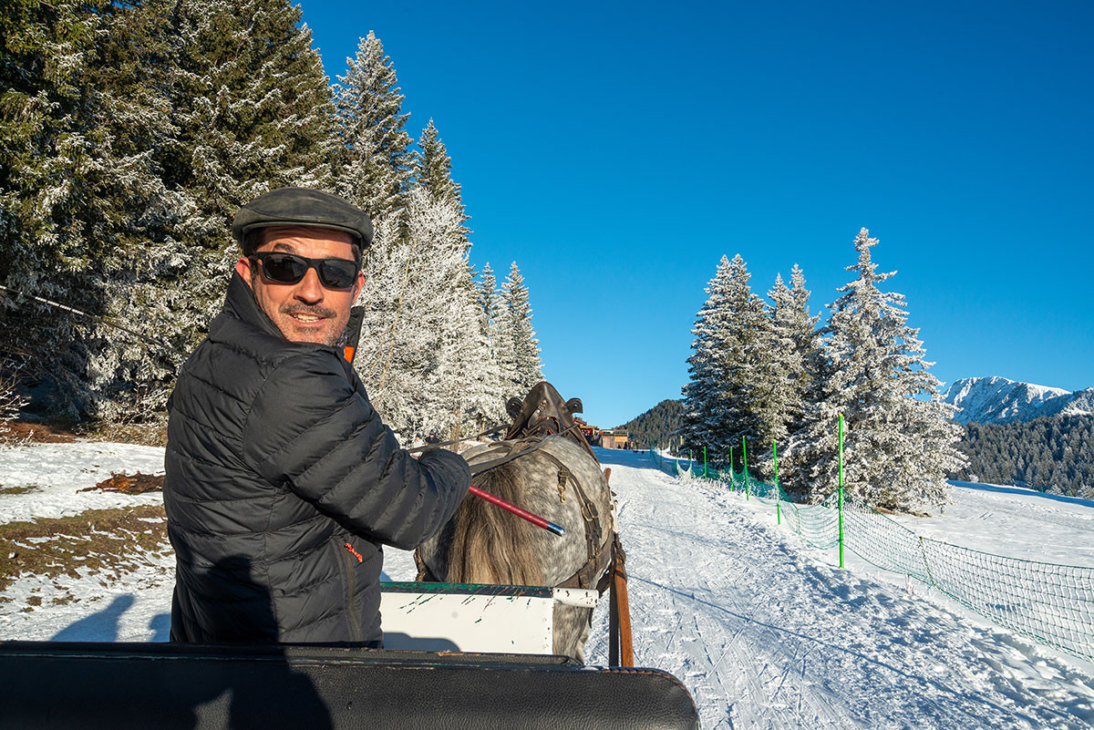 Horse-drawn carriage ride ''La liaison'' - © Manu Noraz Horse-drawn carriage ride ''La liaison''