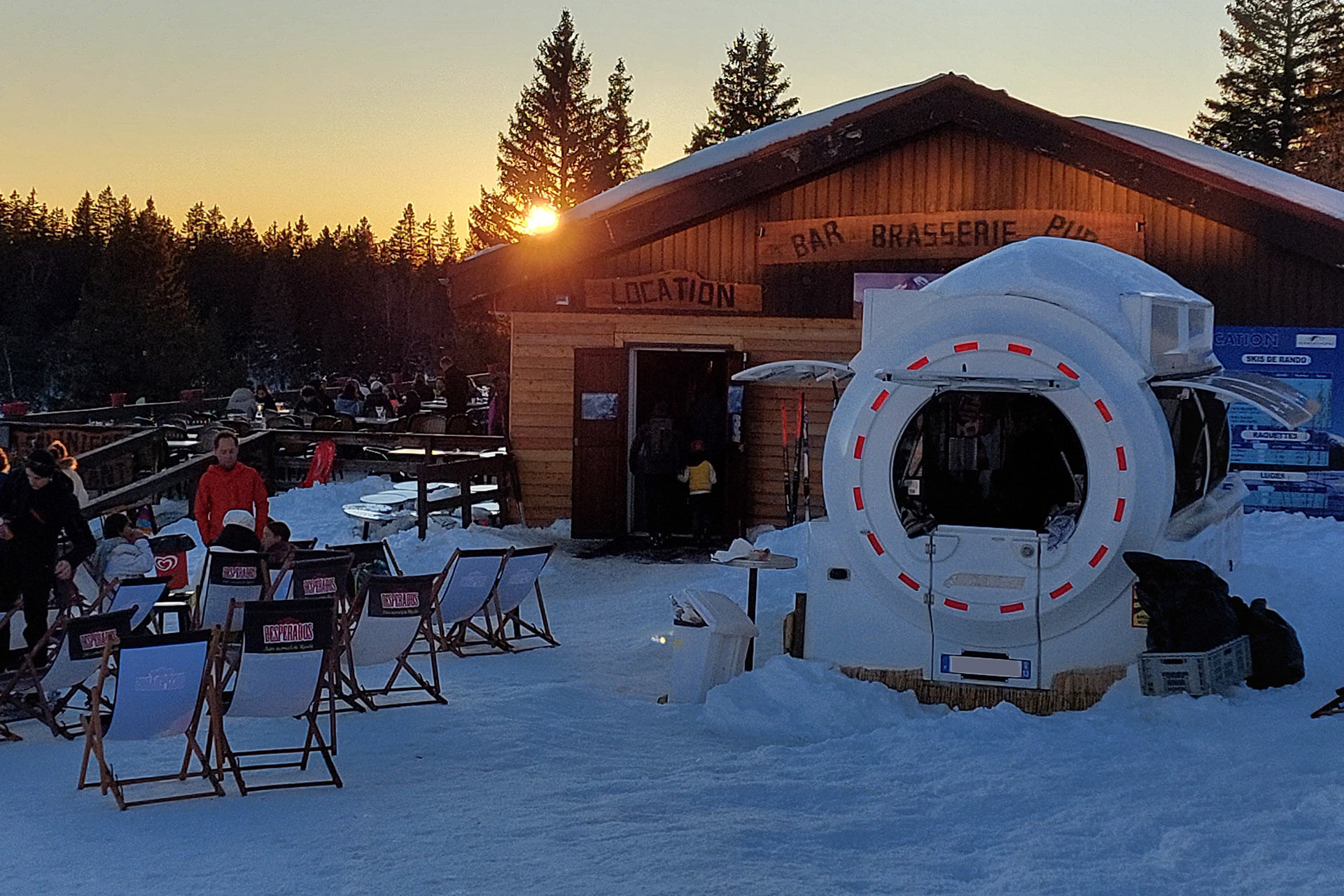 La Salinière nordic area Chamrousse - © EM - OT Chamrousse La Salinière nordic area Chamrousse