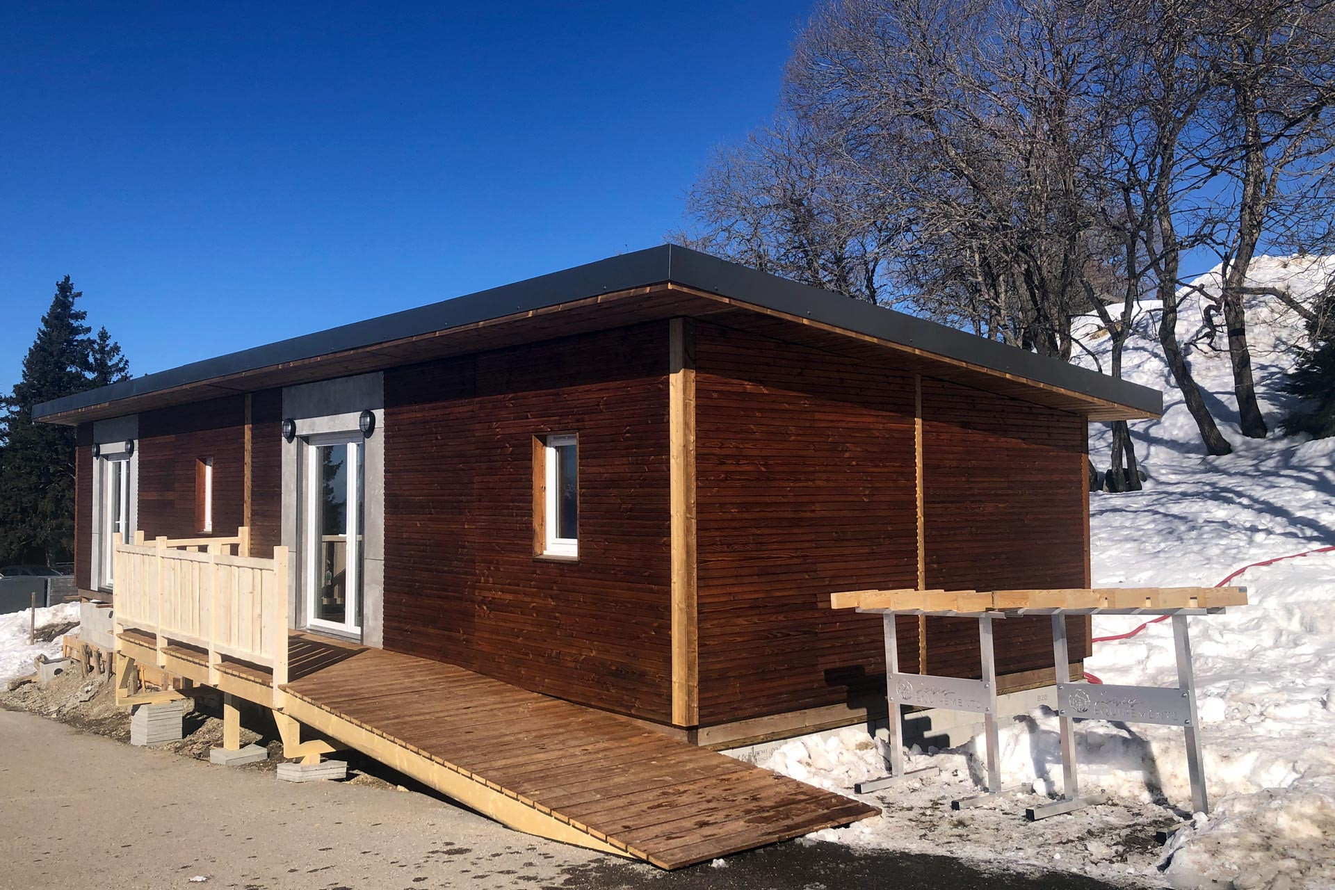 Picnic room access in Chamrousse 1750 - Roche Béranger