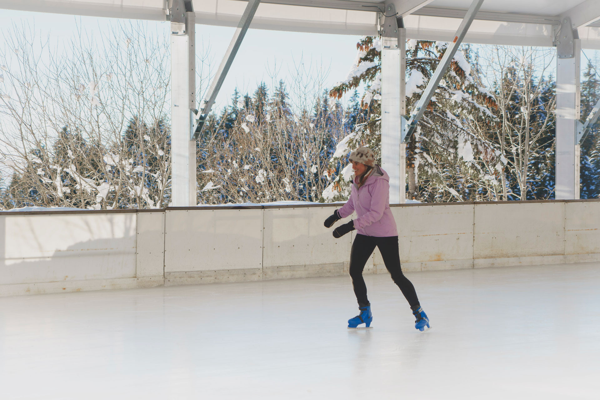 Session patinage Chamrousse - © Agathe Sportis Session patinage Chamrousse