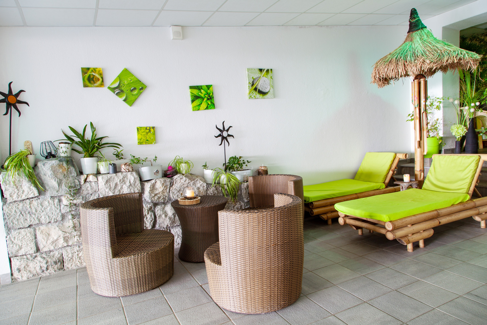 Entspannungsraum Spa Chamrousse