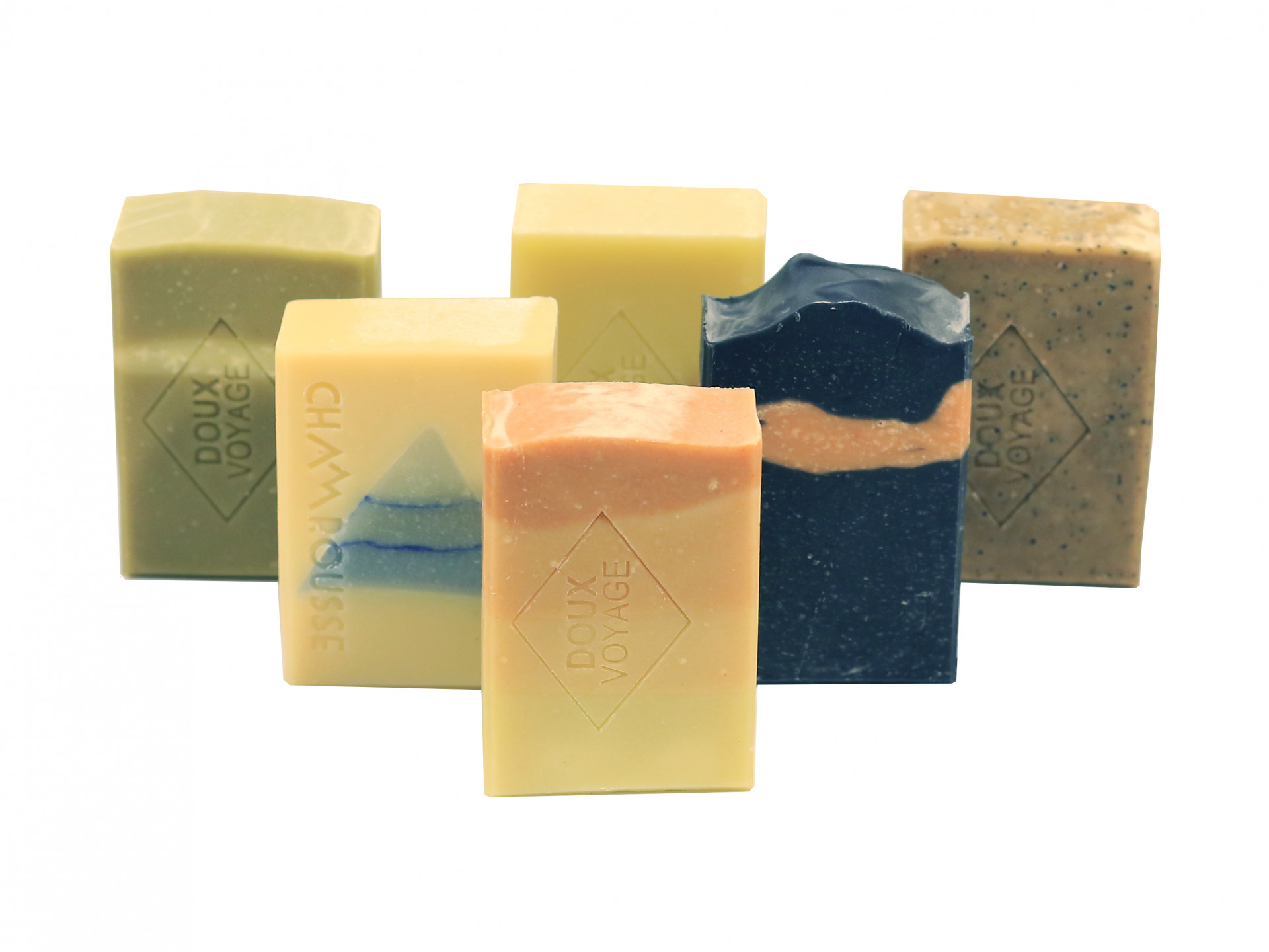Doux Voyage range of soaps - © Laurie Hernandez Doux Voyage range of soaps
