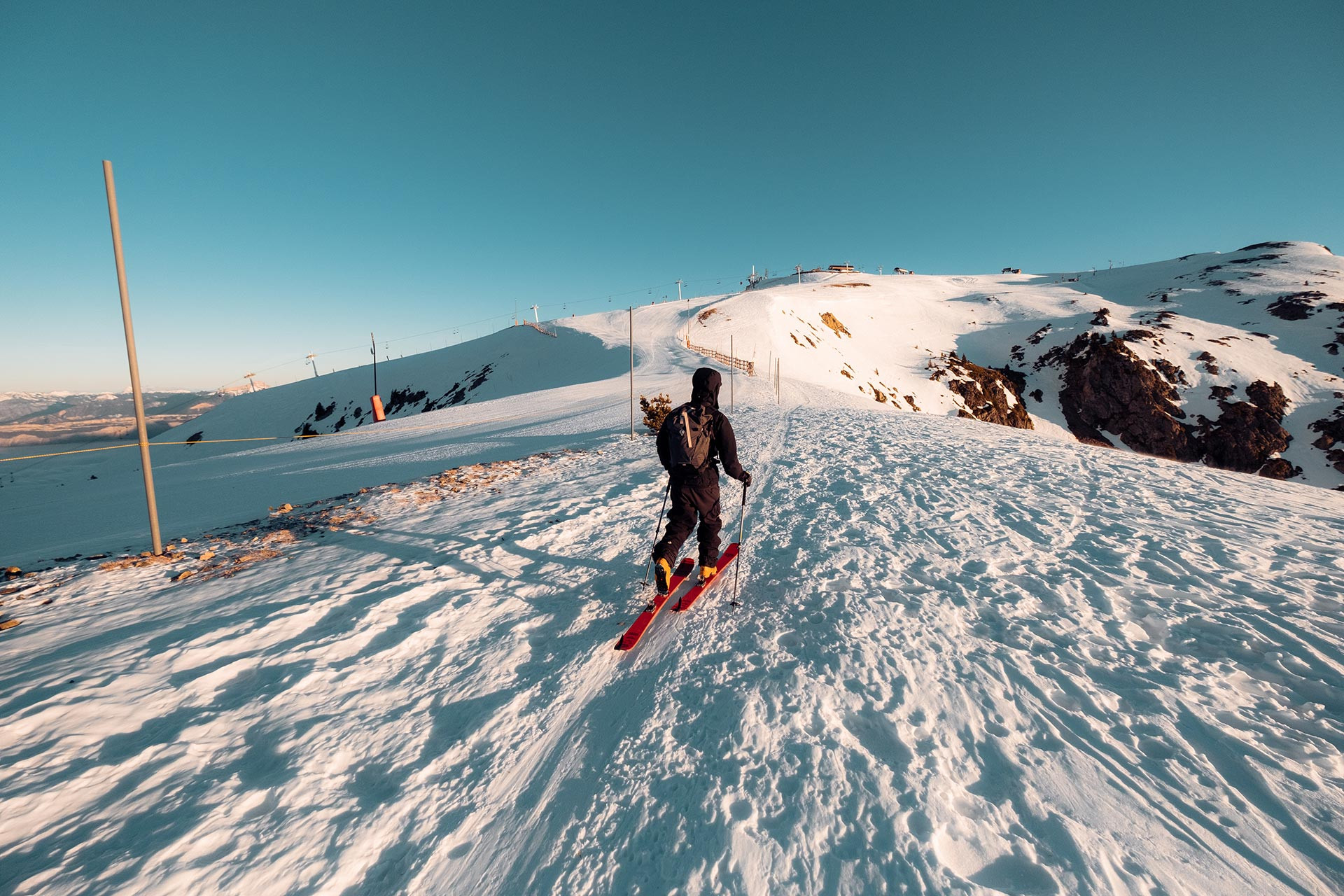 Croix de Chamrousse ski touring