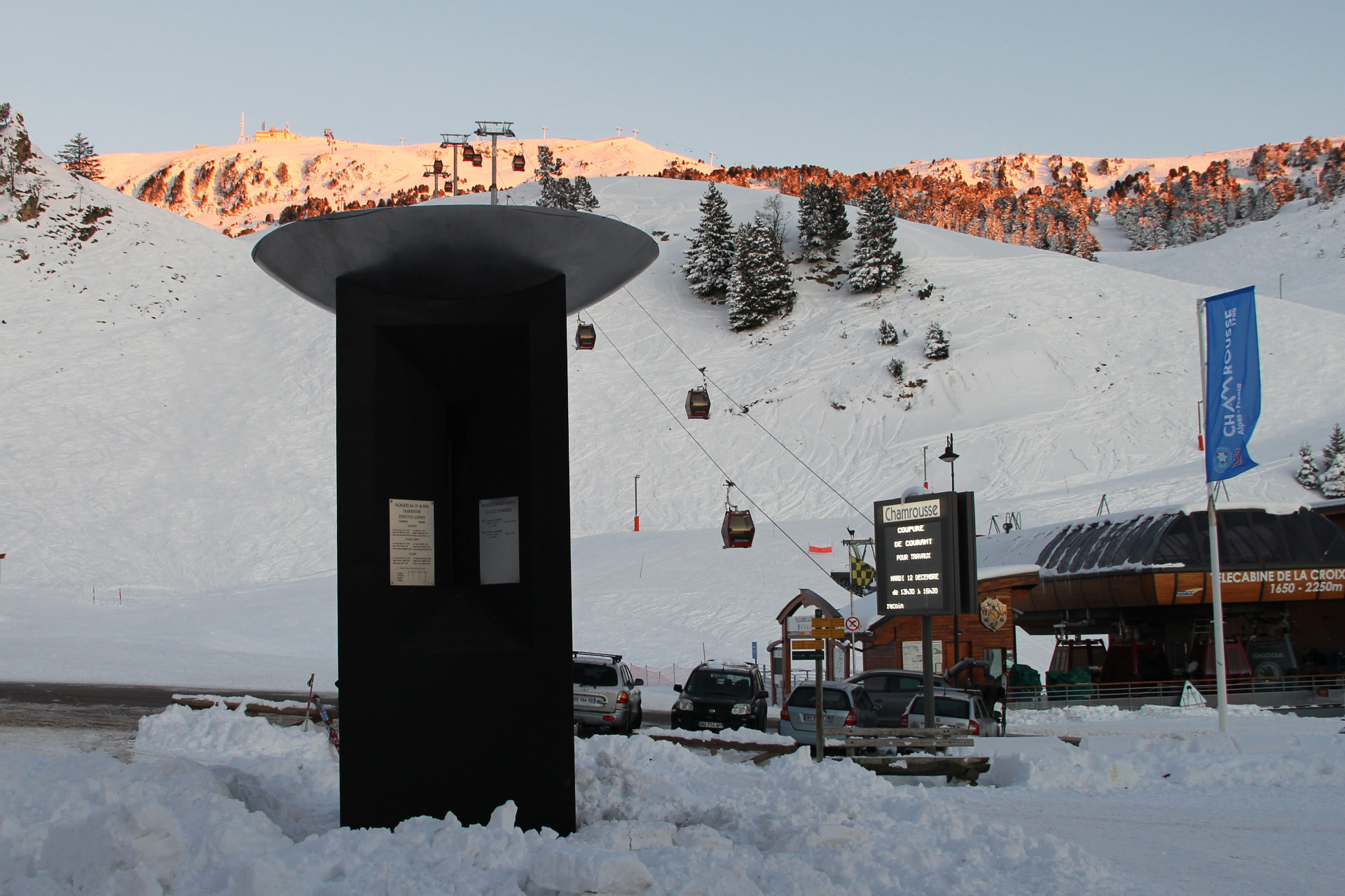 Vasque Olympique Chamrousse hiver - © MD - OT Chamrousse Vasque Olympique Chamrousse hiver
