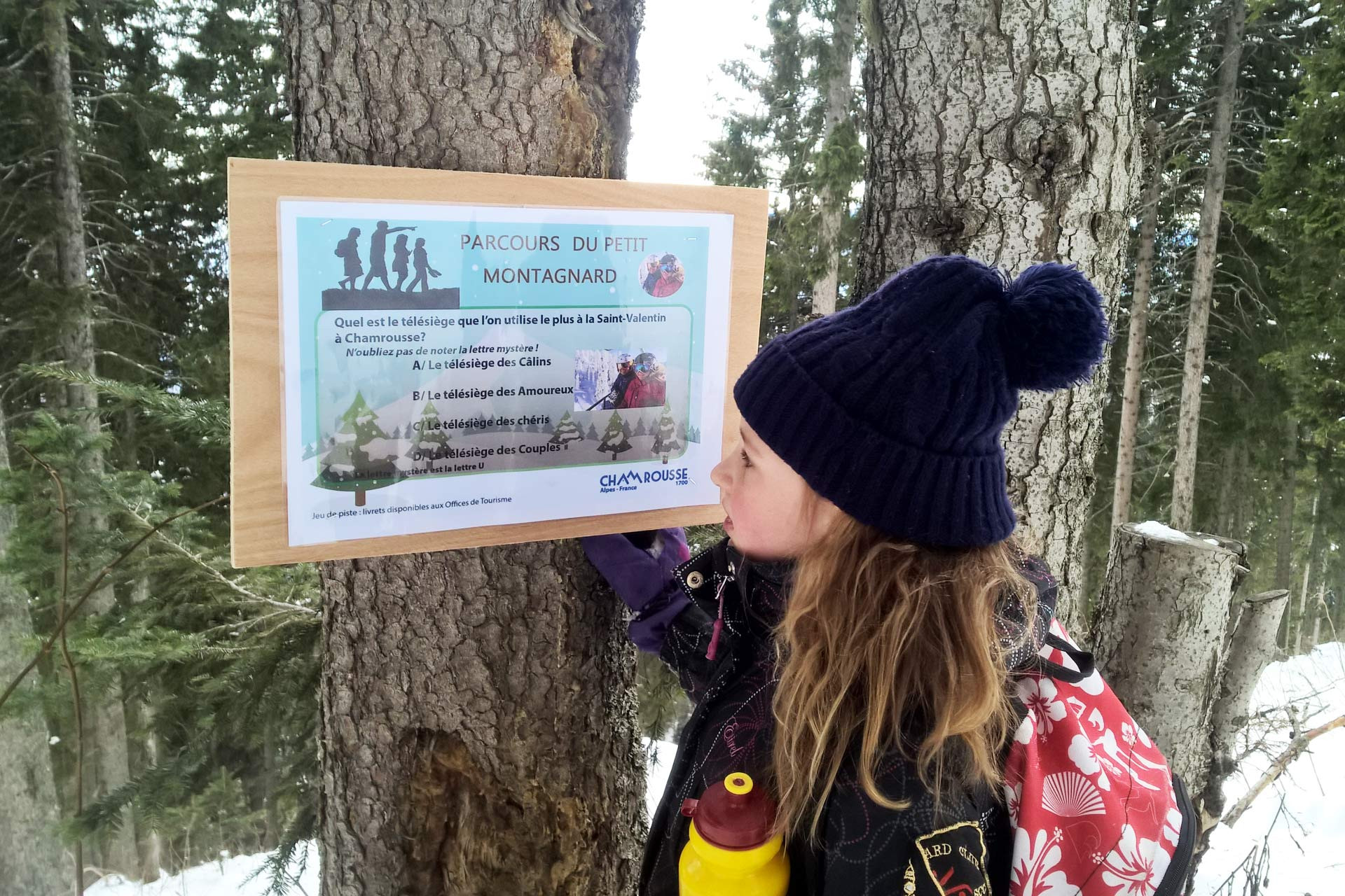 Kind Parcours des Petit Montagnard Winter Chamrousse