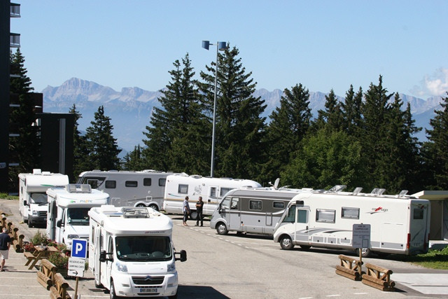 Aire d'accueil de camping-cars 1650 Chamrousse