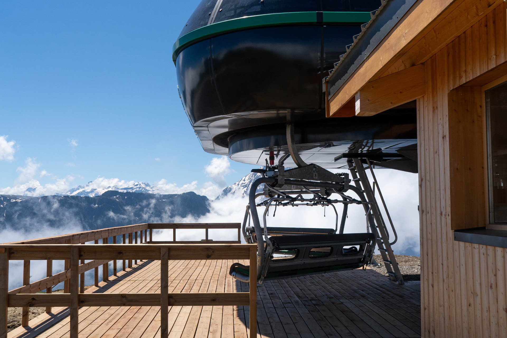 Télésiège de Bérangère été Chamrousse