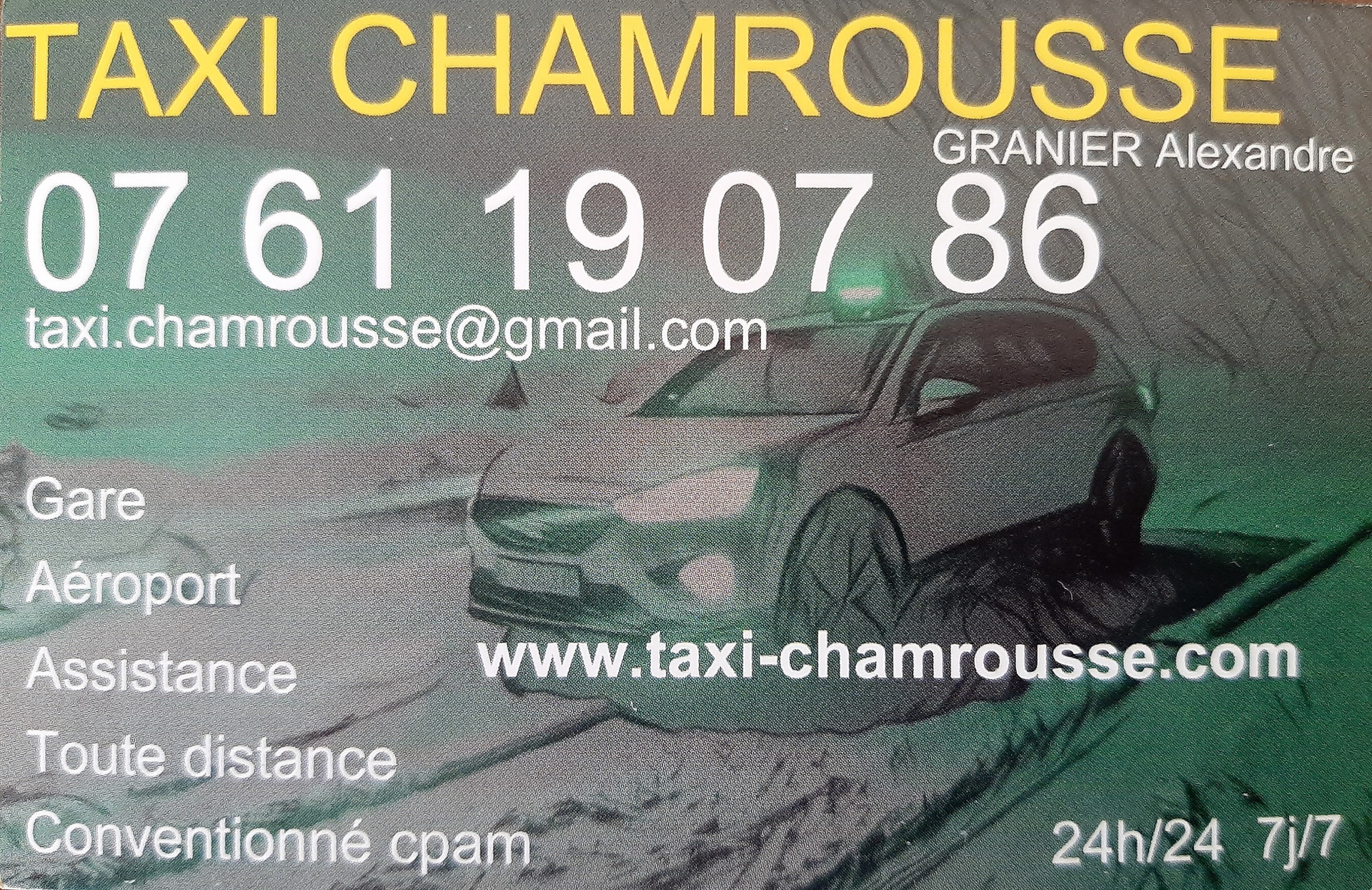 Taxi Chamrousse - © Taxi Chamrousse Taxi Chamrousse