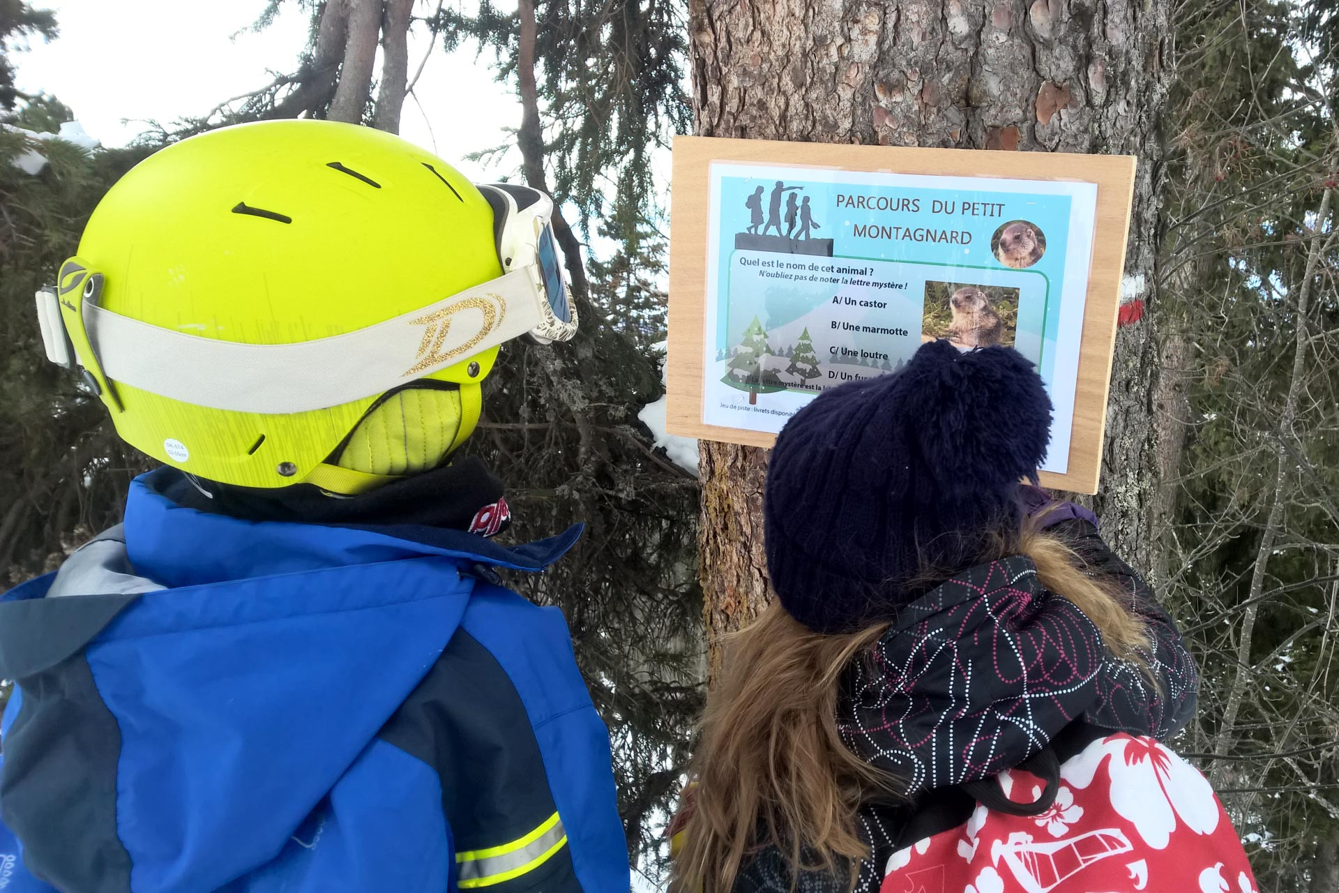 Parcours des Petit Montagnard Winter Chamrousse - © EG - OT Chamrousse Parcours des Petit Montagnard Winter Chamrousse