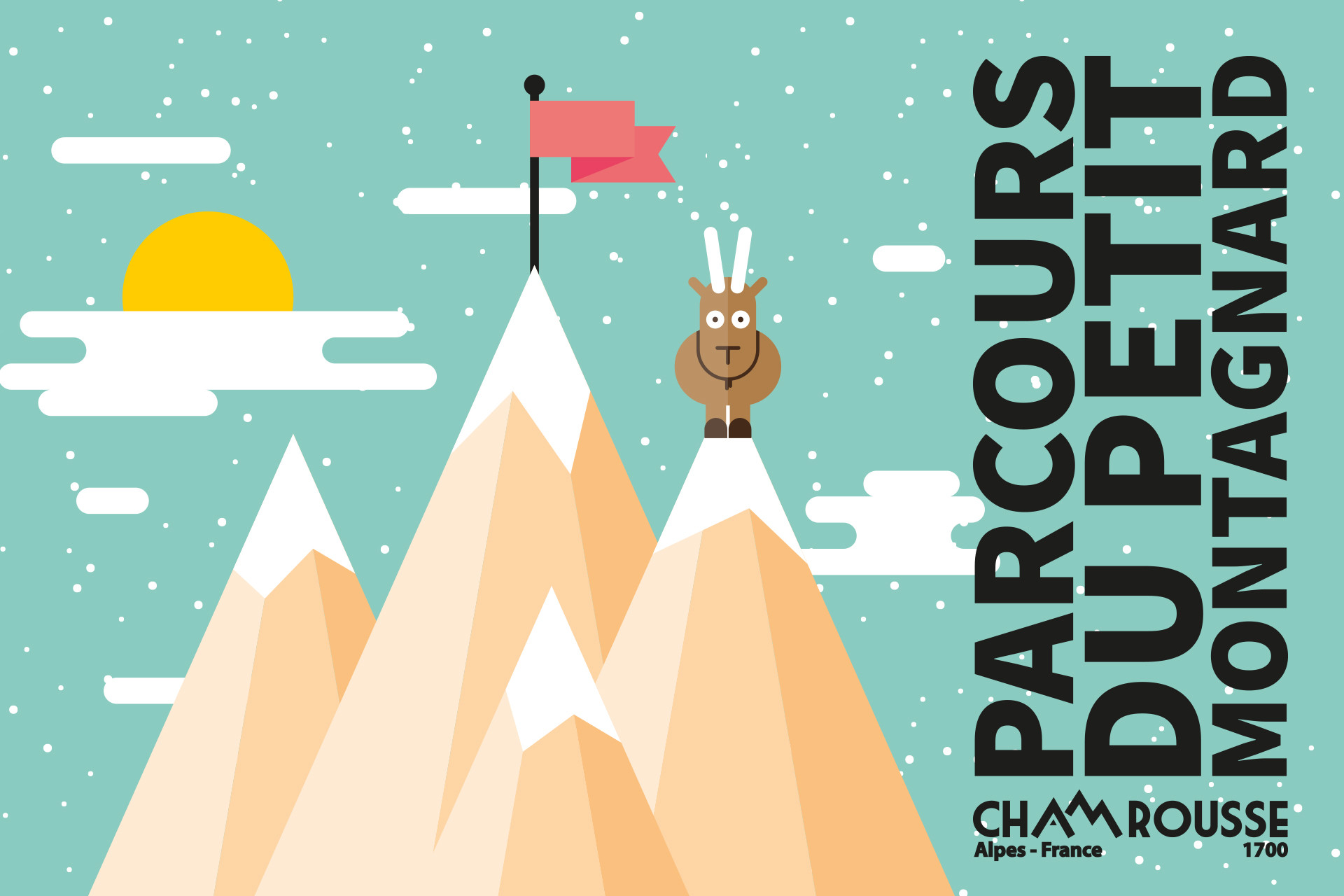 Visuel Parcours du Petit Montagnard hiver Visuel Parcours du Petit Montagnard hiver