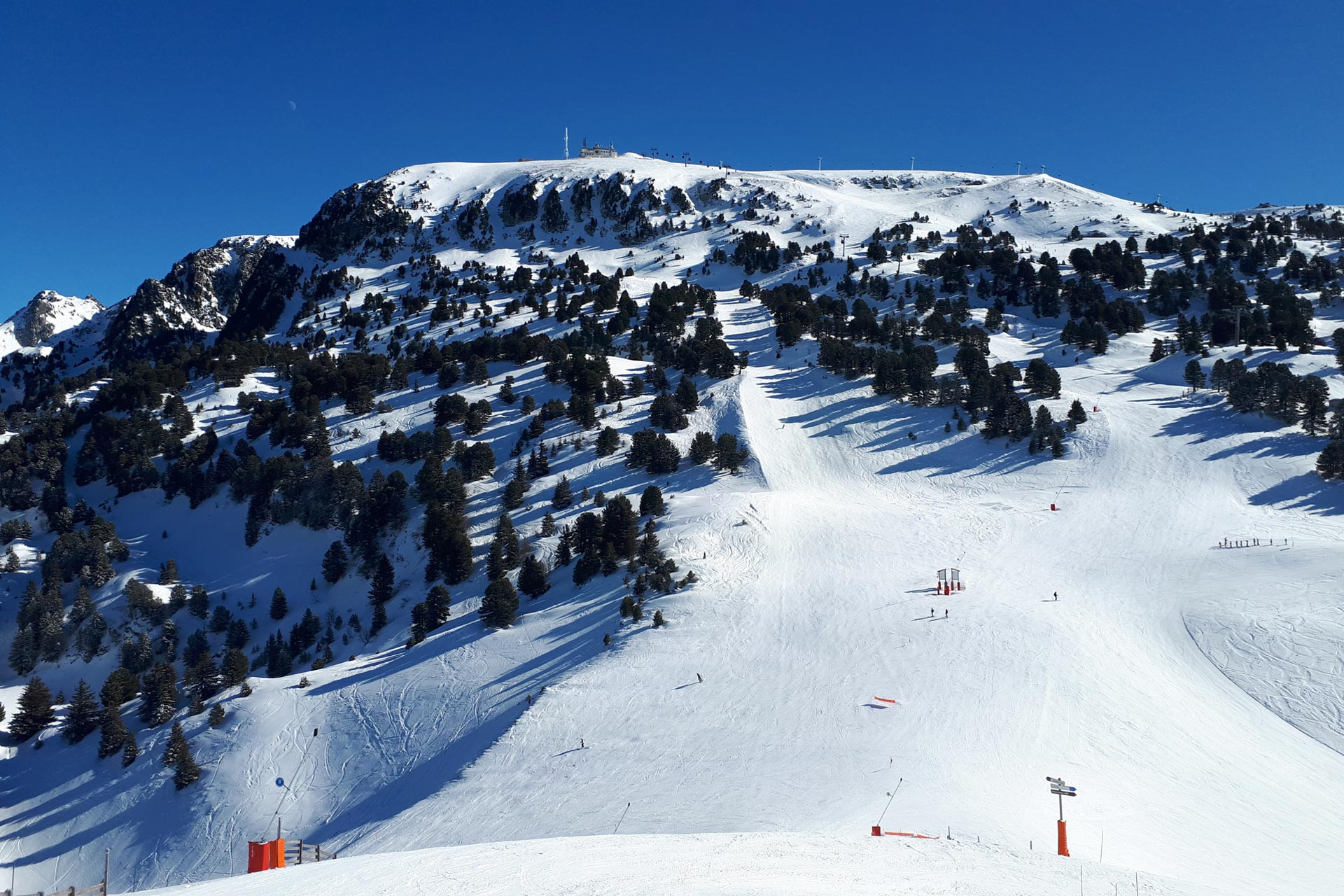 Croix de Chamrousse in winter