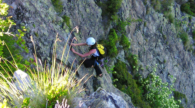 Klettergebiet von Arselle
