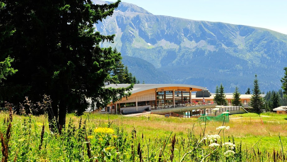 Restaurant le Bachat en été
