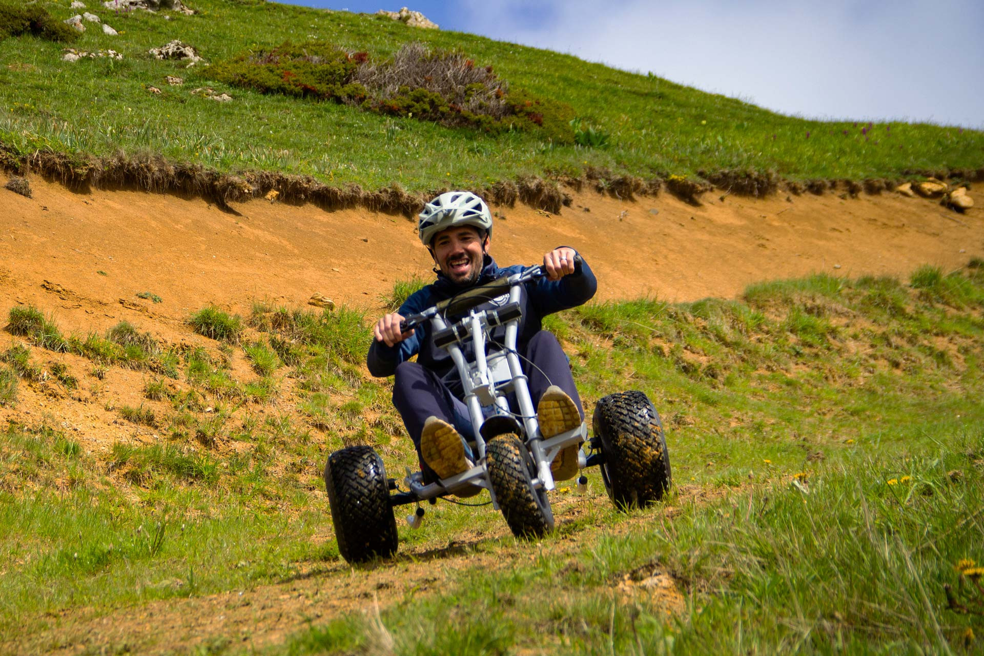 Chamrousse summer mountain kart activity