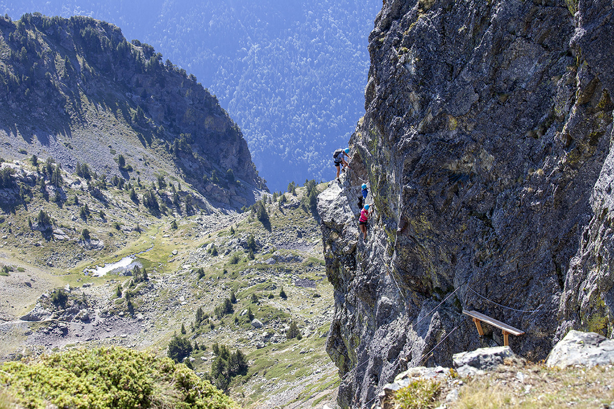 Chamrousse via ferrata Chamrousse via ferrata