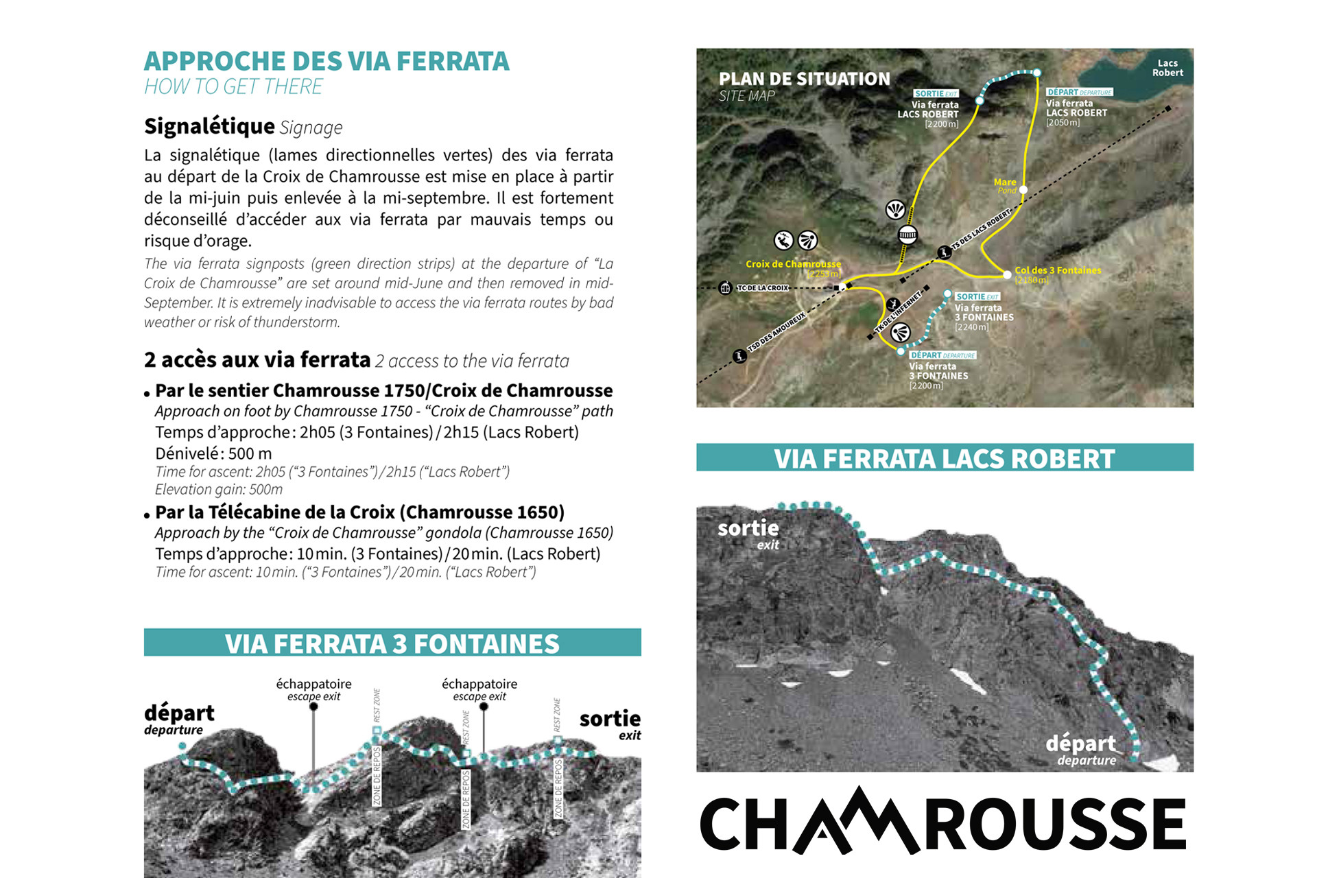 Chamrousse via ferrata