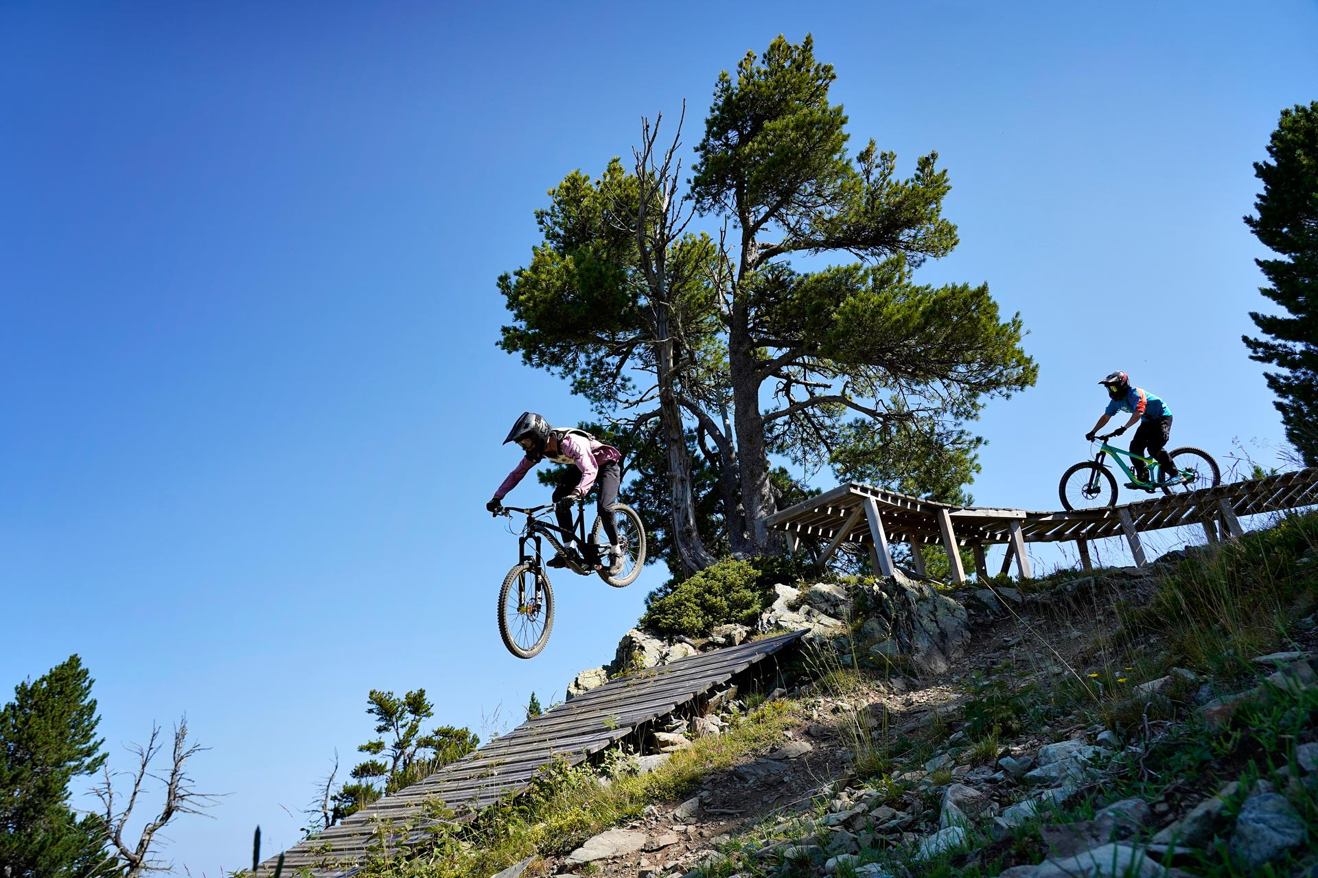 Piste VTT Rhodos Bike Park Chamrousse Piste VTT Rhodos Bike Park Chamrousse