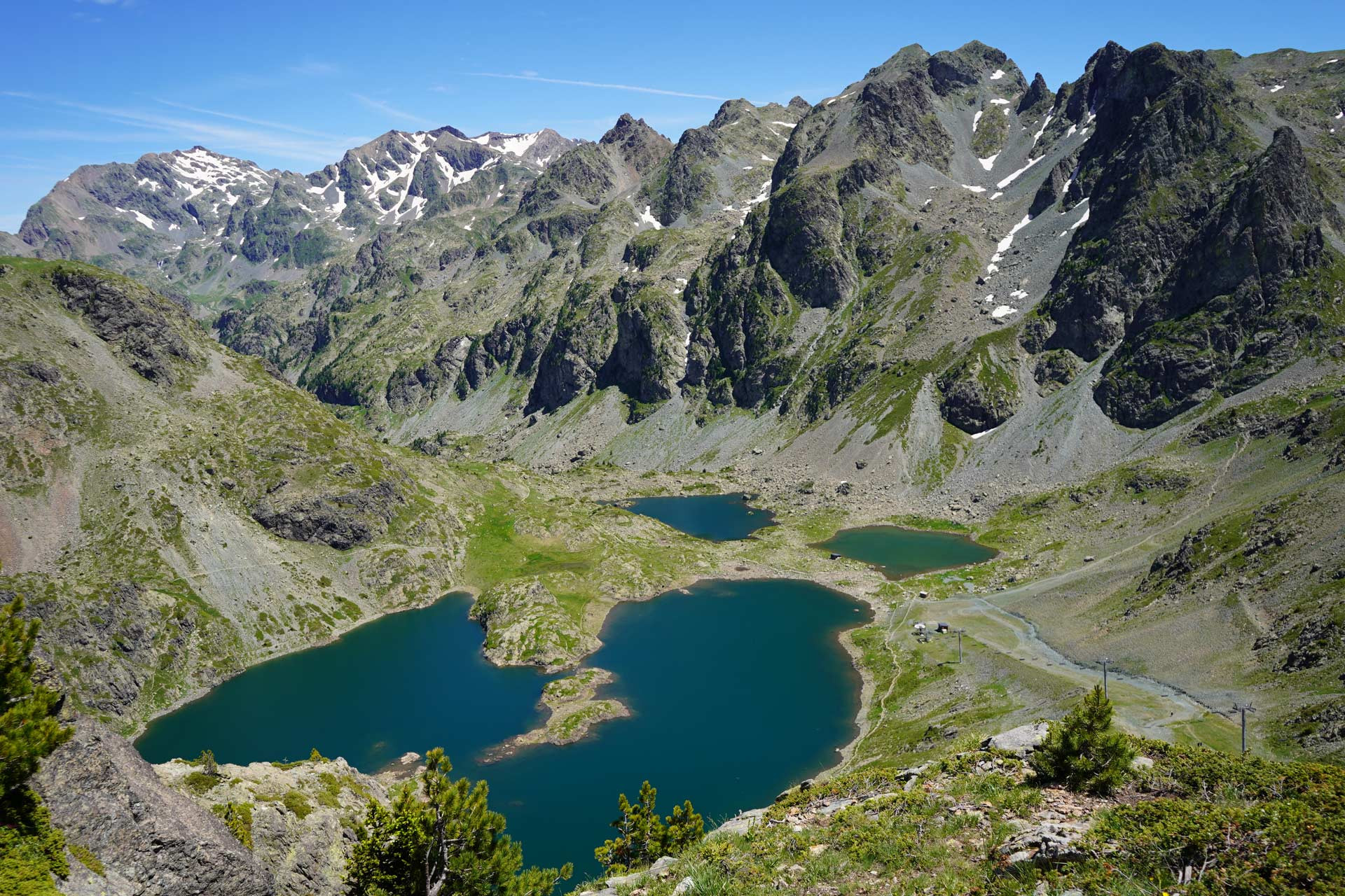 Lacs Robert et Belledonne été Lacs Robert et Belledonne été