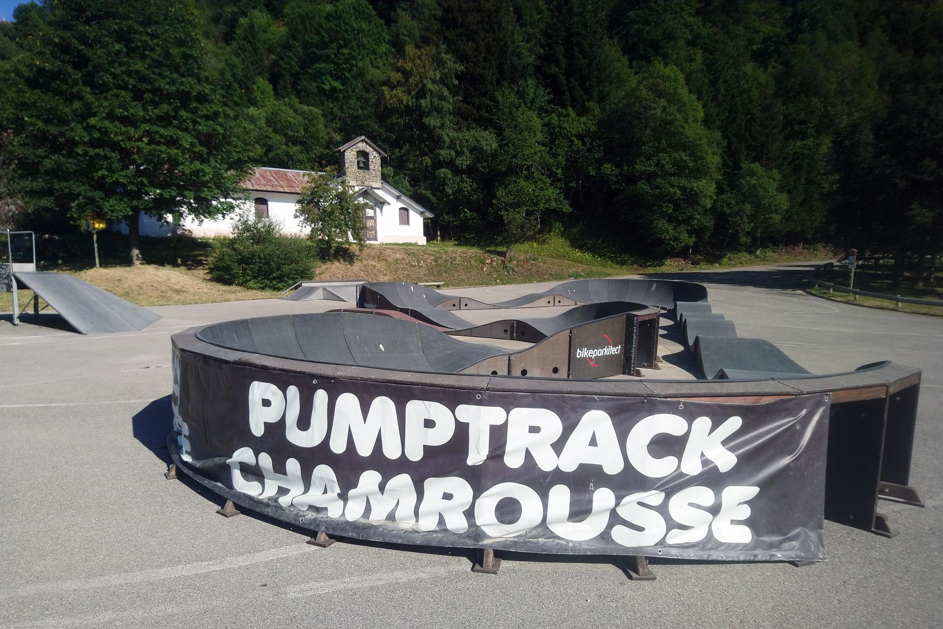 Chamrousse pumptrack - © SD - OT Chamrousse Chamrousse pumptrack