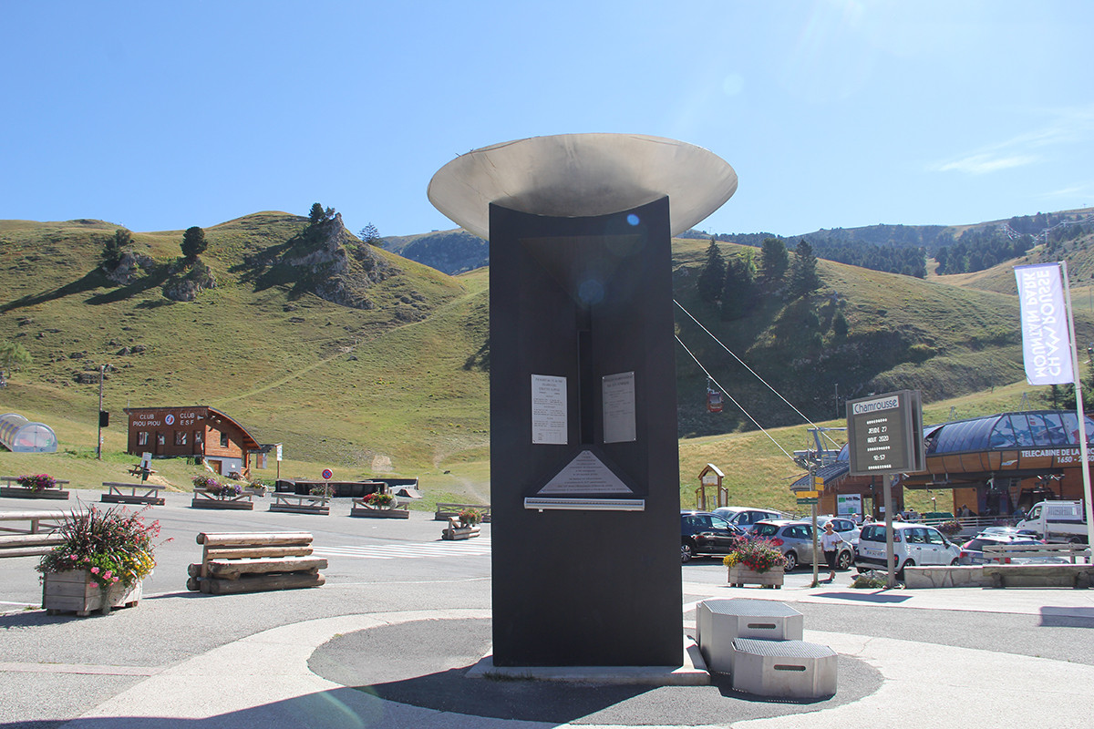 Chamrousse Olympic cauldron