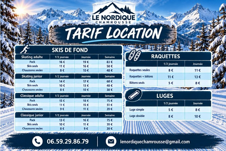 Magasin Le Nordique_Chamrousse - © Le Nordique Magasin Le Nordique_Chamrousse