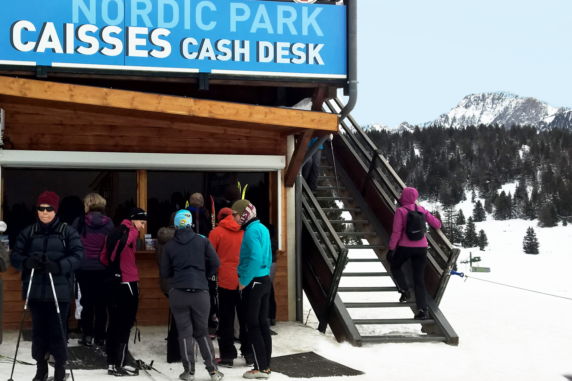 Caisse Chamrousse 1600 - Nordic Park Chamrousse