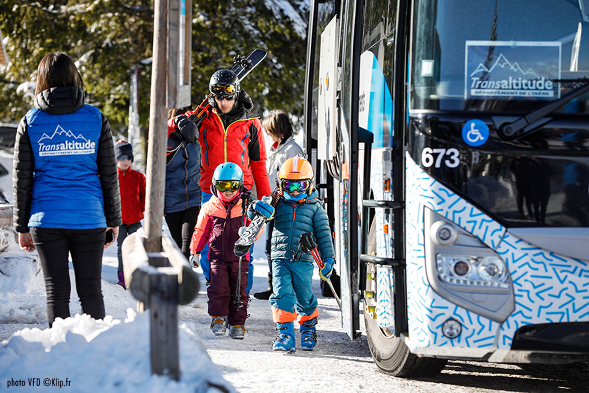 Chamrousse ski resort Transaltitude bus line