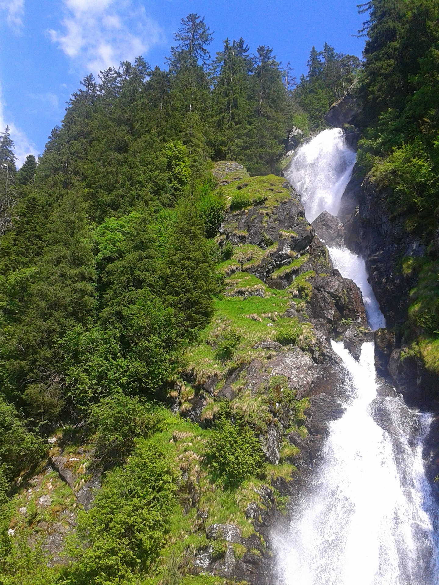 Wasserfall von L'Oursière