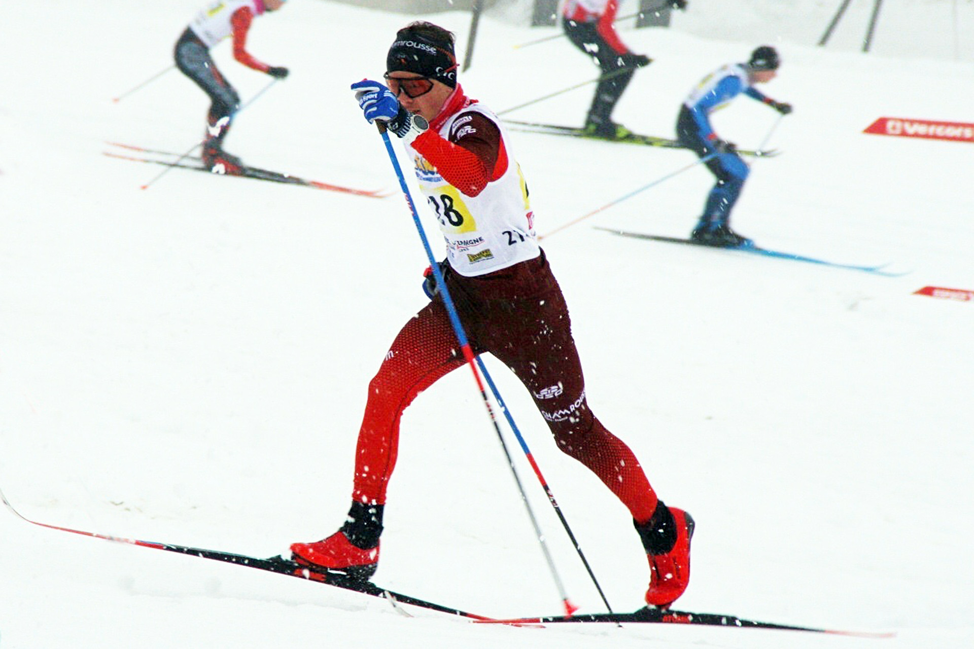 Champion ski de fond Basile Bunoz Chamrousse