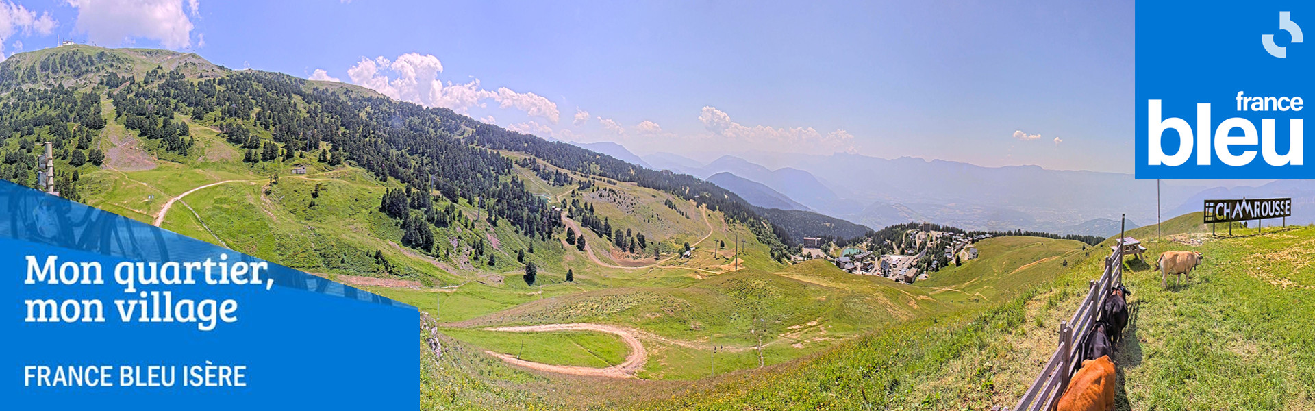 Chamrousse France Bleu Isère émission radio mon quartier mon village station montagne grenoble alpes france