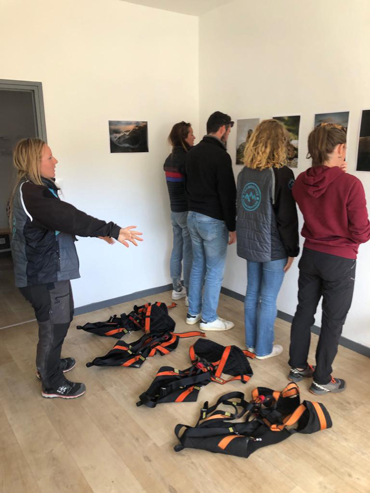 Chamrousse summer giant zip line experience Adrenaline Park security harness mountain resort grenoble isere french alps france