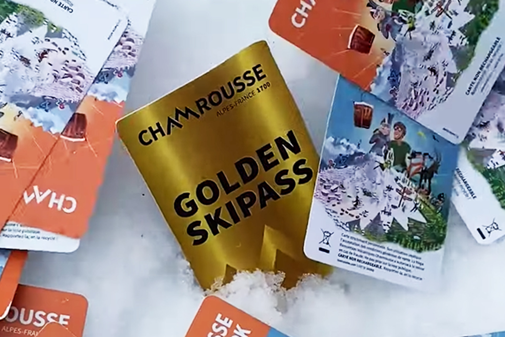 Chamrousse gold package joke april 1st ski resort mountain grenoble isère alpes france