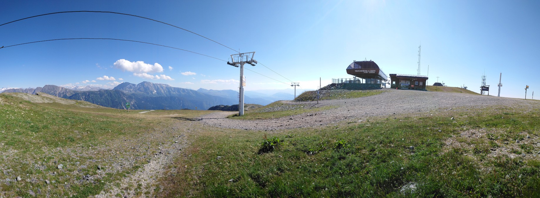 Chamrousse via ferrata mountain panoramic view - © SD - OT Chamrousse Chamrousse via ferrata mountain panoramic view summer resort grenoble isere french alps france