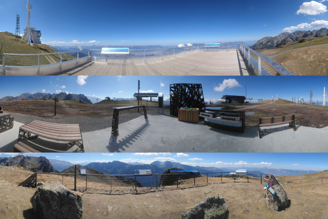Panoramablicke Aussichtspunkte und Picknickzone Croix de Chamrousse