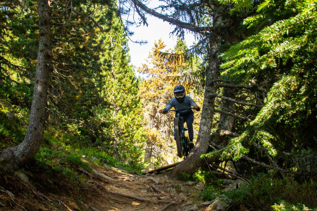 Piste VTT - Panoramique Chamrousse - © YV - OT Chamrousse Piste VTT - Panoramique Chamrousse