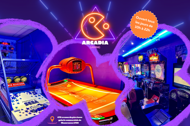Arcadia gaming - © Antoine Poussard Arcadia gaming
