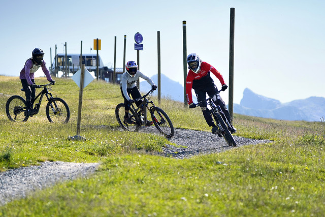 Vtt descente Bike Park Chamrousse