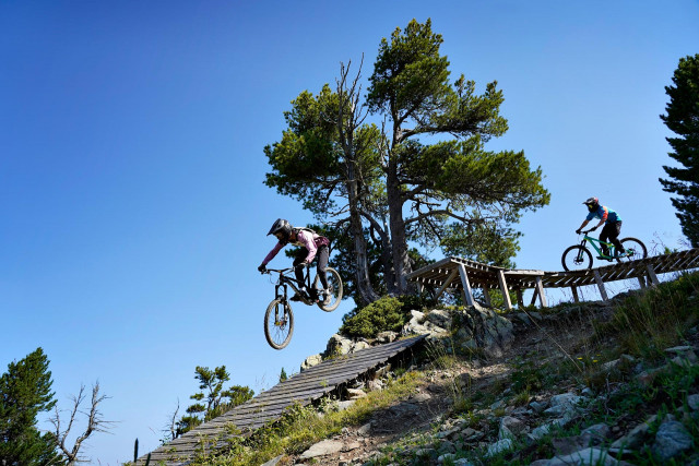 Piste VTT Rhodos Bike Park Chamrousse