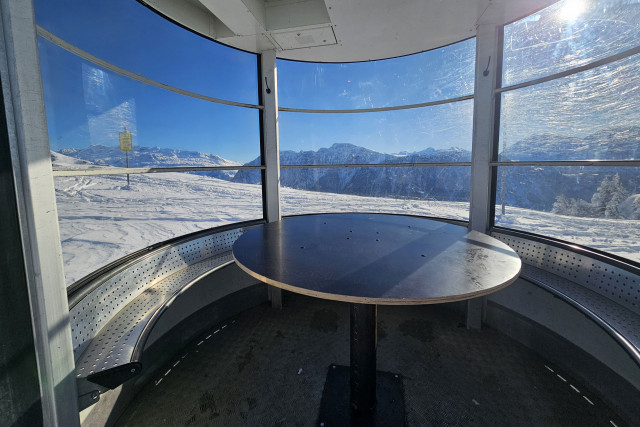 Cabine espace pique-nique / pause 