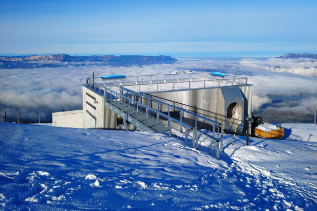 Rooftop Grésivaudan belvédère Croix Chamrousse hiver
