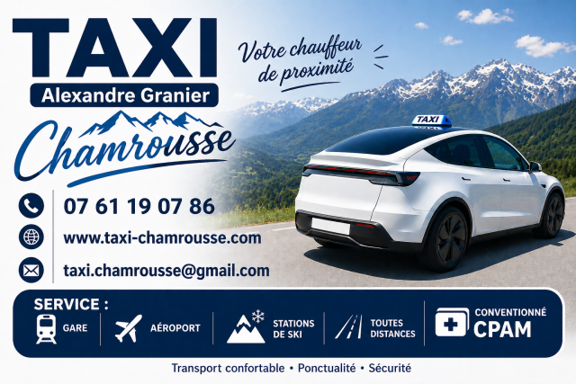 Taxi Chamrousse_Chamrousse