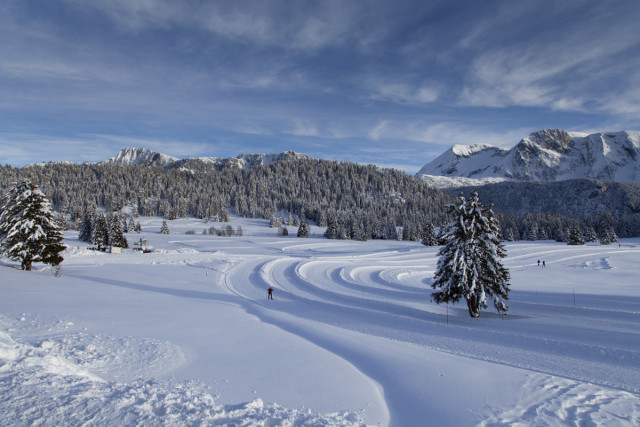 Arselle plateau in winter