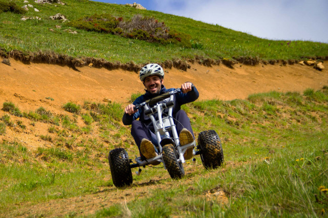 Chamrousse summer mountain kart activity