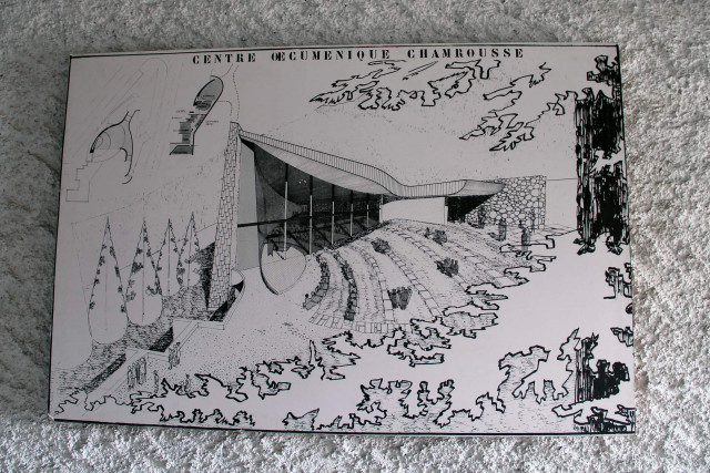 Plan ancien centre oecuménique Chamrousse