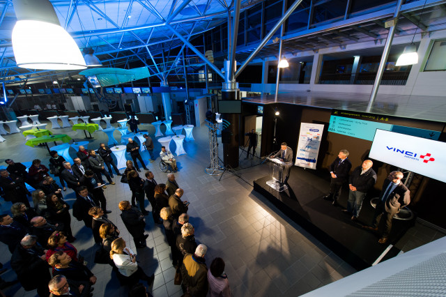 Soirée à l'aéroport Chambéry Savoie Mont Blanc