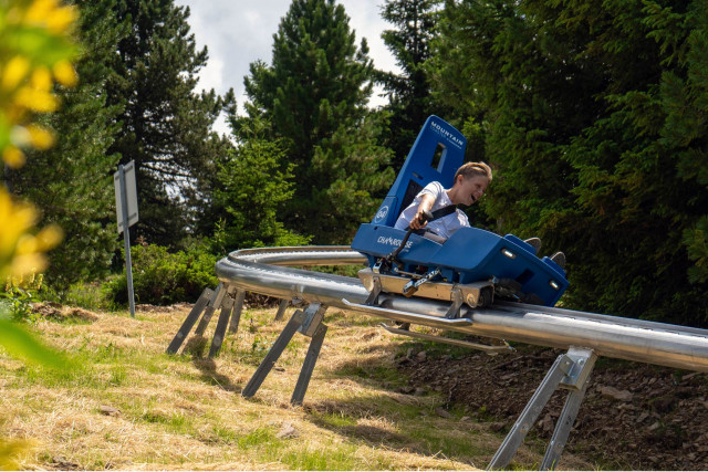 Photo Luge Coaster - Luge Park Chamrousse - © CH - OT Chamrousse Photo Luge Coaster - Luge Park Chamrousse